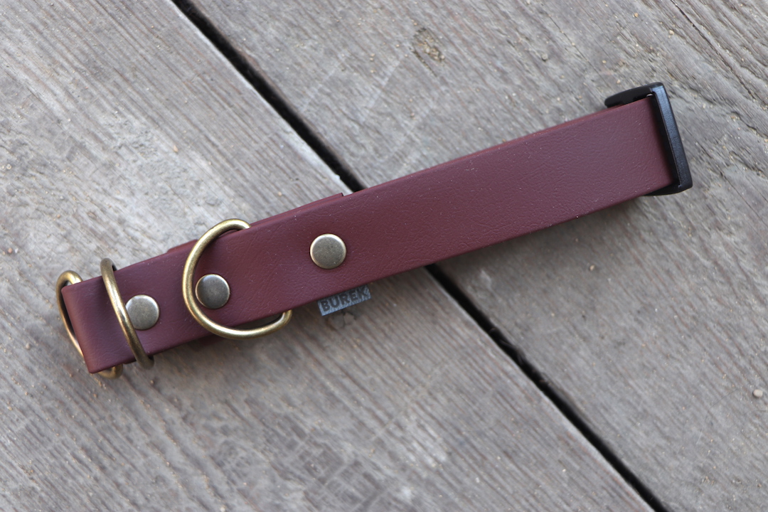 Obroża BIOTHANE Saddle brown  zdjęcie 2