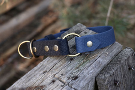 Obroża hexa półzaciskowa / Woda 