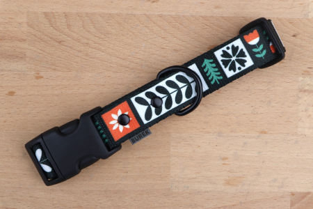 Obroża z klamrą LEŚNY FOLK