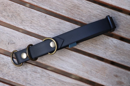 Obroża z klamrą Kruk S